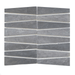 Dark Grey Trapazoid 11.75"x10.25" - Sweatfully