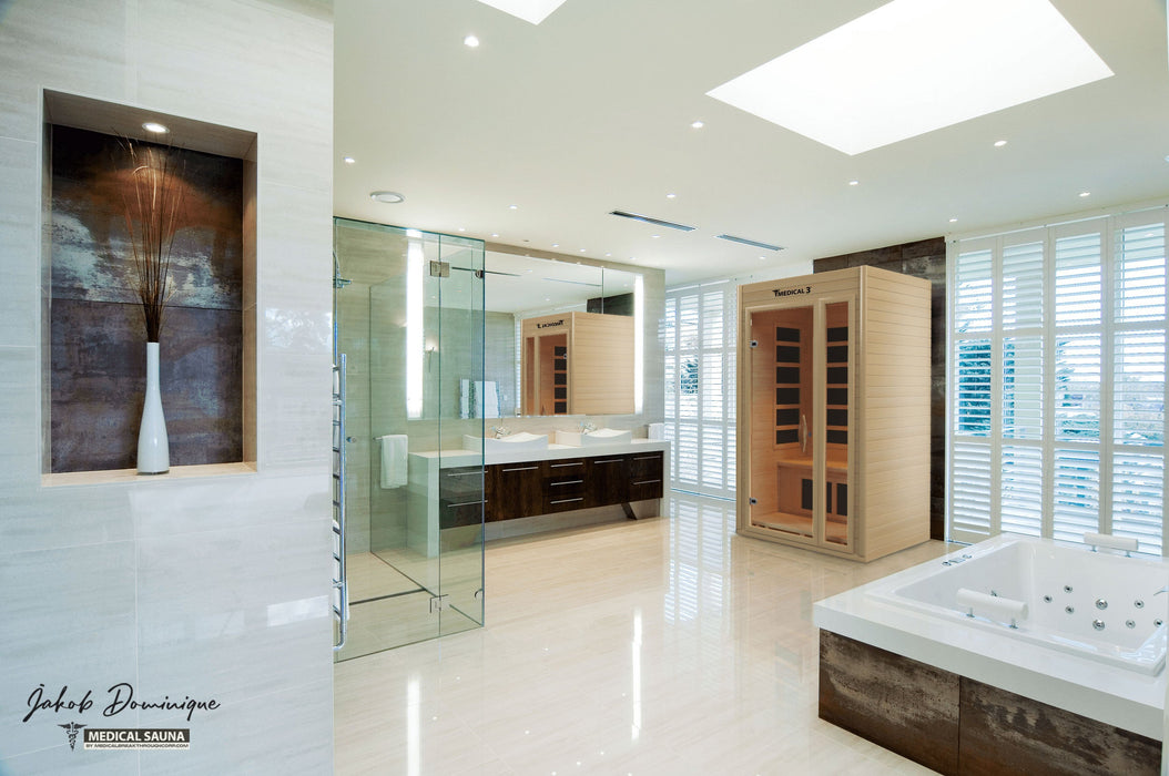 Personal Home Infrared Full Spectrum Sauna | Medical 3™ - Sweatfully