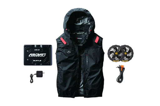 24V Battery-Powered Fan-Cooled Vest Complete Cooling System - Sweatfully