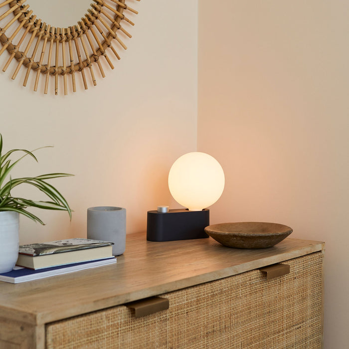 Alumina Multi-Use Lamp in Charcoal - Sweatfully