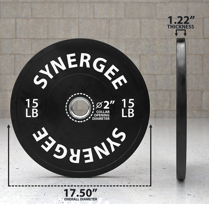 Synergee Bumper Plates - Sweatfully