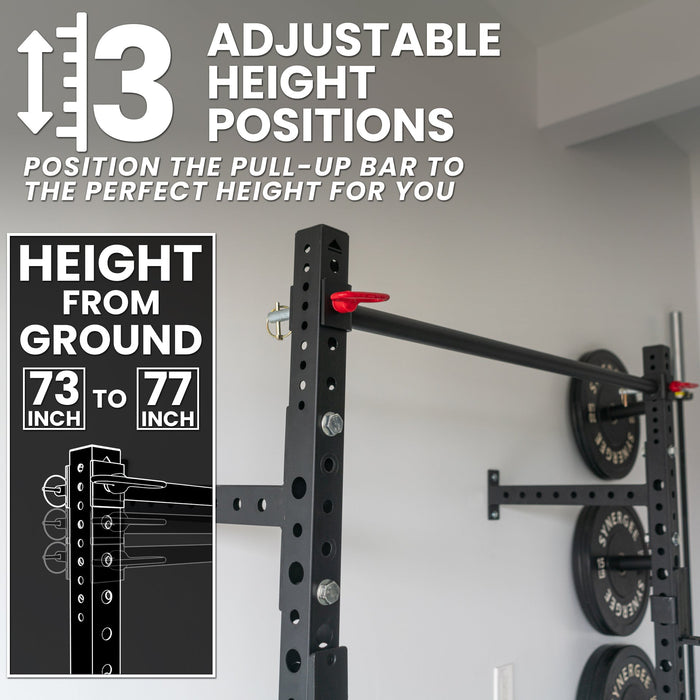 Synergee 2200 Series Wall Mounted Squat Rack - Sweatfully