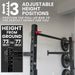 Synergee 2200 Series Wall Mounted Squat Rack - Sweatfully
