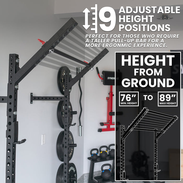 Synergee 2200 Series Wall Mounted Squat Rack - Sweatfully