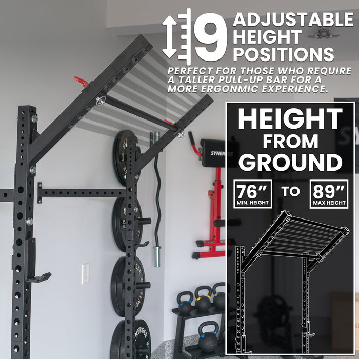 Synergee 2200 Series Wall Mounted Squat Rack - Sweatfully