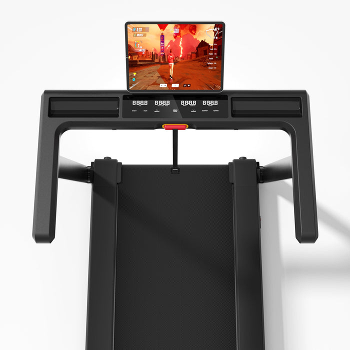 DeerRun X20 Treadmill with 15% Auto Incline Full Running Deck Treadmill | 400Lbs, 11.3Mph - Sweatfully