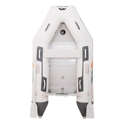 Aqua Marina A-Deluxe 4-Person Inflatable Speed Boat With Comfortable Rowing Seat And Adjustable Center Feet, 8FT  (SAK20456) - Sweatfully