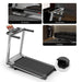 DeerRun A1 Pro Move+  6% Incline Foldable Treadmill——2025 Upgraded Chip & NFC Support | 350Lbs, 10mph Silver - Sweatfully