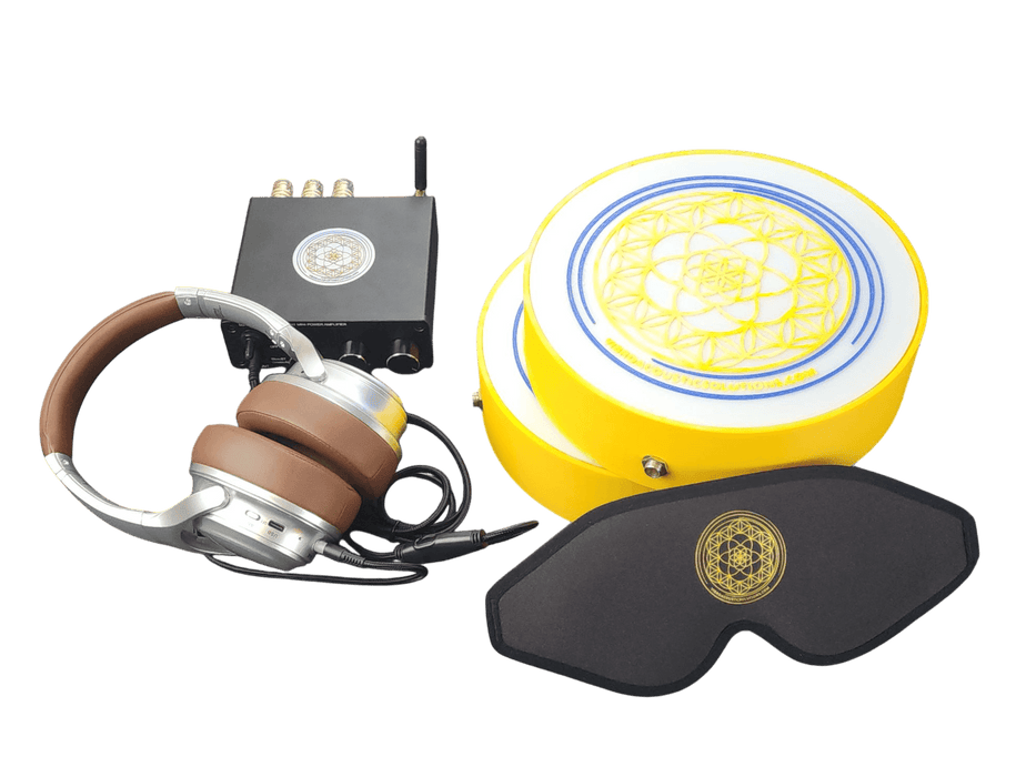 Vibroacoustic Therapy Massage Table Attachments with custom Amplifier Bundle - Sweatfully