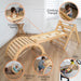 Hazel - Pikler Triangle Ladder & Rocker Set - Sweatfully