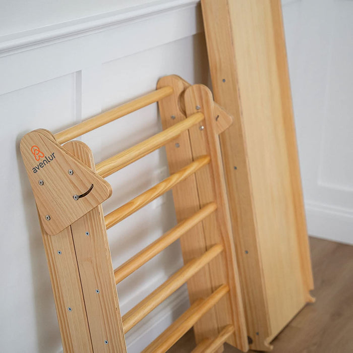 Hazel - Pikler Triangle Ladder & Rocker Set - Sweatfully