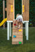 Forest - Modern Backyard Outdoor Swing Set 2 Swings And Trapeze Bar - Sweatfully