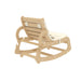 Avenlur Hemlock Wooden Baby Rocker – Soothing Infant Sleeper for Newborns - Sweatfully