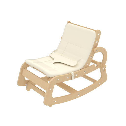 Avenlur Hemlock Wooden Baby Rocker – Soothing Infant Sleeper for Newborns - Sweatfully