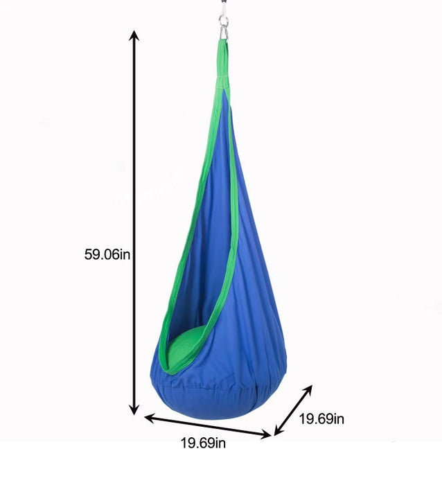 Avenlur Sensory Swing Hammock – Tear Drop Attachment for Grove, Walnut, Neem & Betula Indoor Climbers - Sweatfully