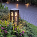 RadiantLight 27" tall ADDRESS MARKER Landscape Light - Garden Light - Sweatfully