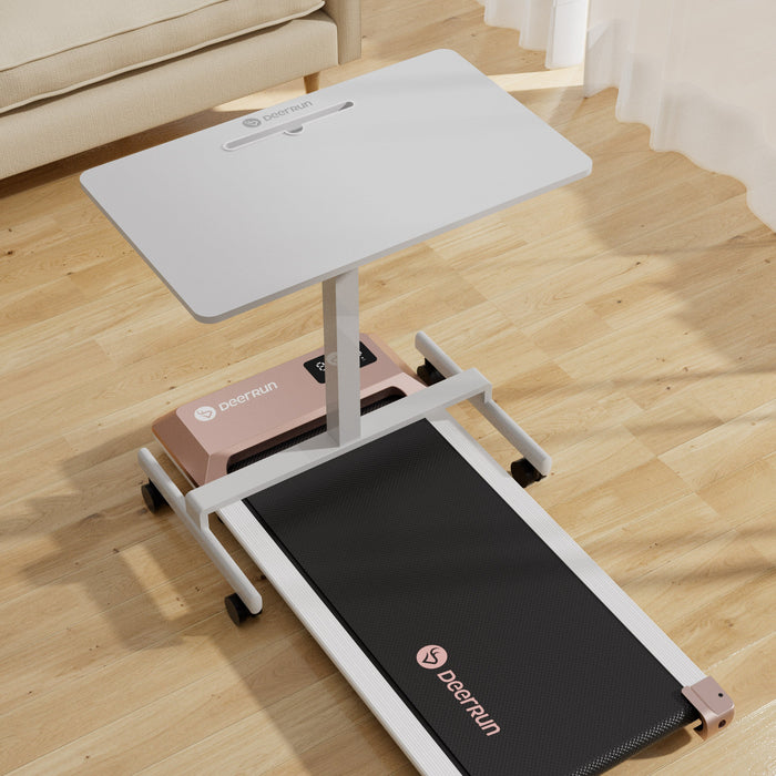 DeerRun Q1 Urban Mini Under-Desk Treadmill with Remote Control - Sweatfully