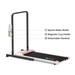 DeerRun Q1 Urban Mini Under-Desk Treadmill with Remote Control - Sweatfully
