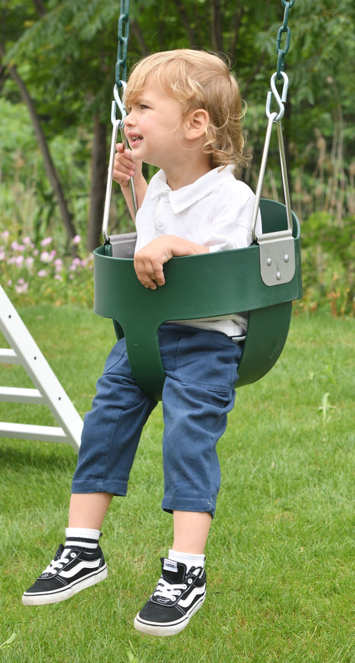 Baby Swing Seat for Large Craftsman Swing Set | Secure Cotton Hammock (Set Not Included) - Sweatfully