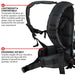 2HP Honda Concrete Vibrator with Flex Shaft Cable Whip Backpack - Sweatfully