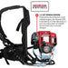 2HP Honda Concrete Vibrator with Flex Shaft Cable Whip Backpack - Sweatfully