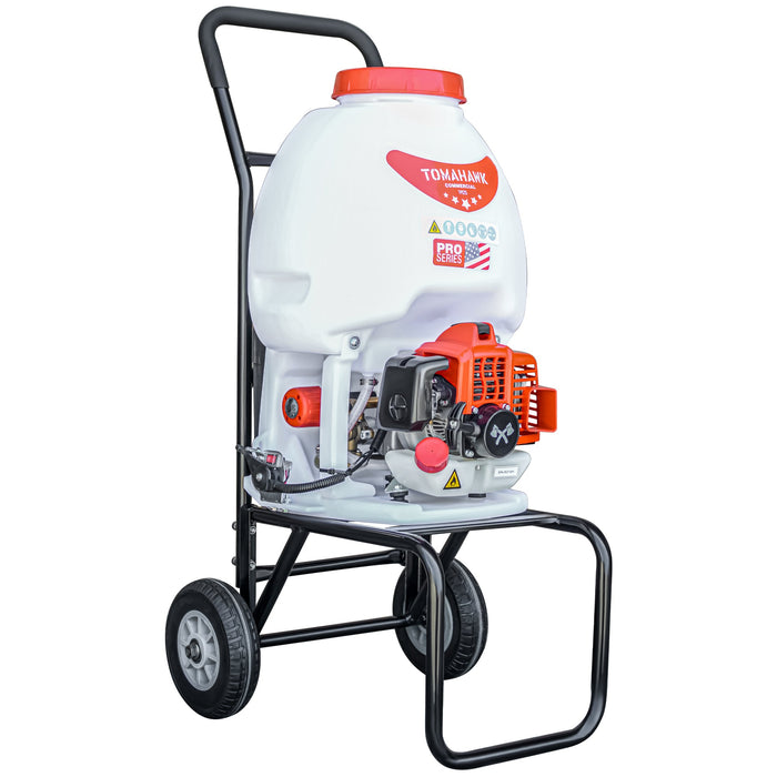 Push Cart Trolley for Backpack Sprayer - Sweatfully
