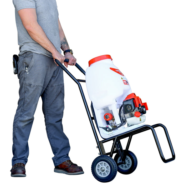 Push Cart Trolley for Backpack Sprayer - Sweatfully