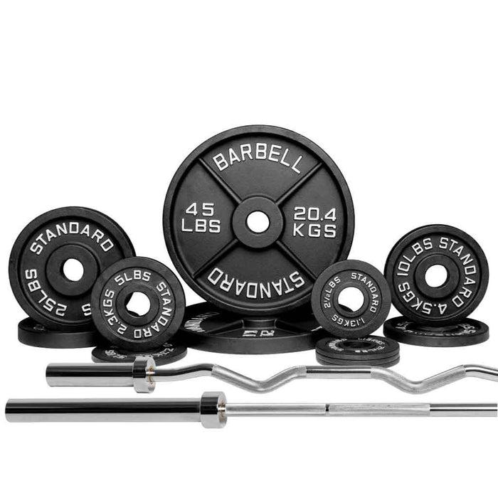 Barbell 2000 Power Barbell Weight Sets - Sweatfully