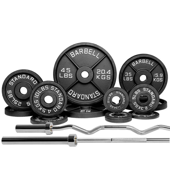 Barbell 2000 Power Barbell Weight Sets - Sweatfully