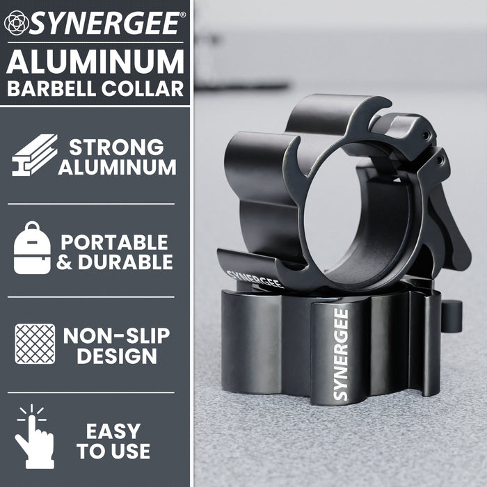 Synergee Barbell Collars - Sweatfully
