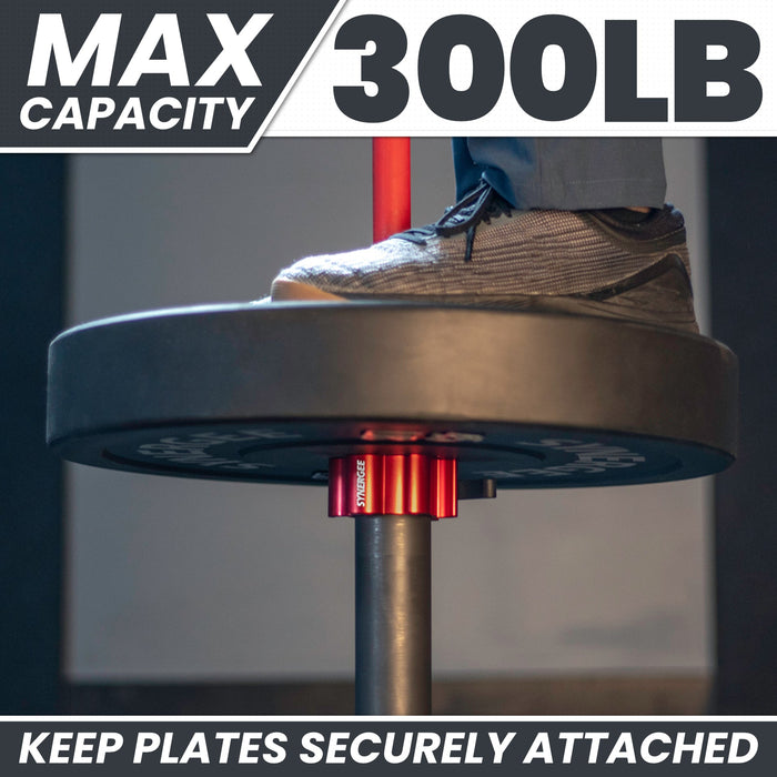 Synergee Barbell Collars - Sweatfully