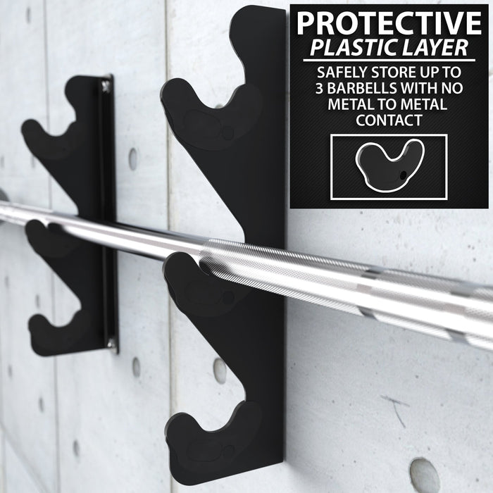 Synergee Barbell Gun Rack - Sweatfully