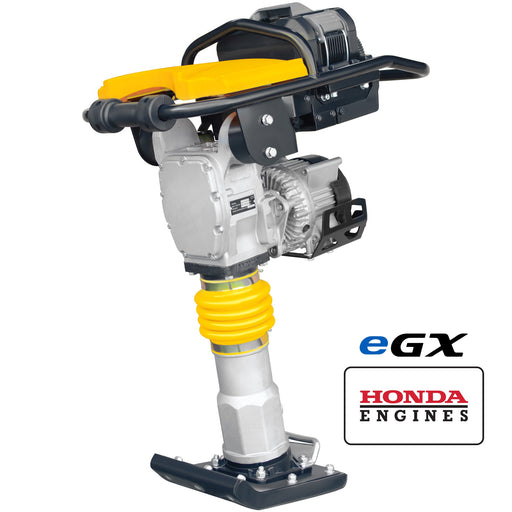 2.4 HP Battery Powered Vibratory Rammer Tamper Compactor with Honda GXE2.0S Motor - Sweatfully