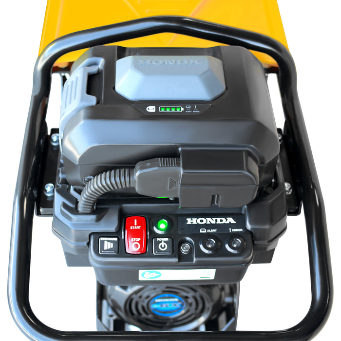 2.4 HP Battery Powered Vibratory Rammer Tamper Compactor with Honda GXE2.0S Motor - Sweatfully