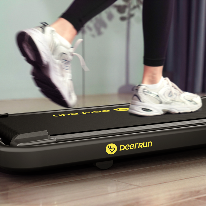 DeerRun A5 Pro Smart 2 in 1 Folding Treadmill Black - Sweatfully