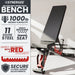 Synergee Adjustable Wing Back Bench - Sweatfully