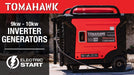 PRE ORDER: 10,500 Watt Inverter Generator Electric Start Super Quiet Portable Gas Power Professional Use - Sweatfully