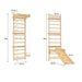 Betula Swedish Wall Ladder & Indoor Wooden Climber for Kids – Home Gym Playset - Sweatfully