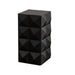 24" Height Three-dimensional Embossed Pattern Design Retro Coffee Table MDF Retro Furniture - Sweatfully
