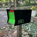 The Original Retrobox in JET BLACK - Modern Mailbox - Sweatfully