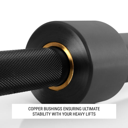 XMARK Big Easy® Squat Bar, 210,000 PSI, Weighs 25kg with 32mm Grip BIG EASY - Sweatfully