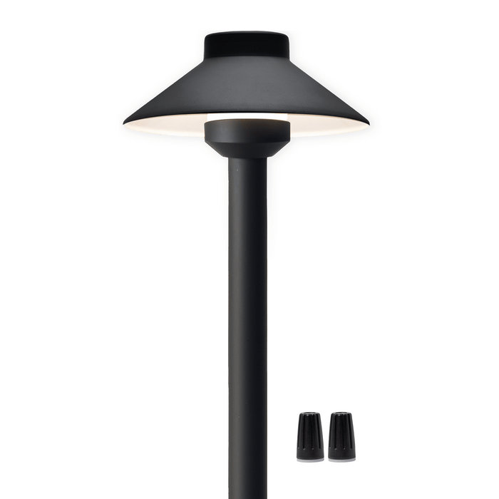Gardenreet Solid Brass Low Voltage Landscape Pathway Light, LED Outdoor Accent Path and Area Light(Hat 2401) - Sweatfully