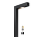 Gardenreet Solid Brass Low Voltage Landscape Path Light, 12V LED Outdoor Accent Pathway and Area Light(Modern L-shape 2404) - Sweatfully
