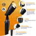 Gardenreet Small Solid Brass Landscape Spotlight - Bronze/Black/Copper (2101) - Sweatfully