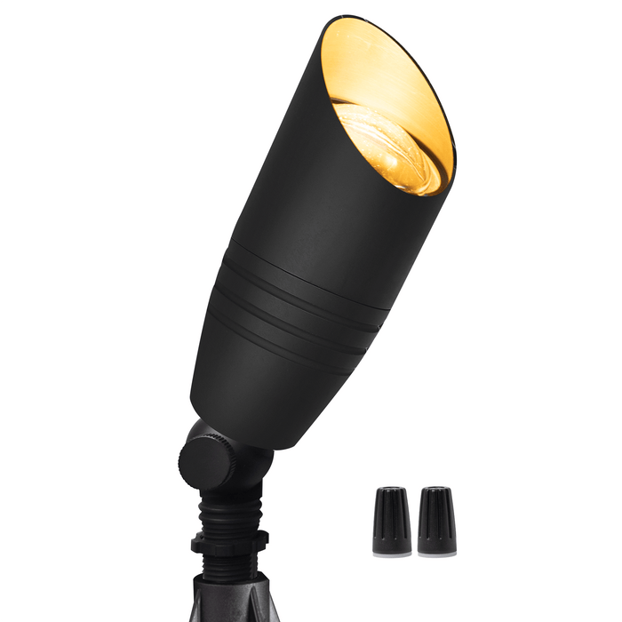 Gardenreet Solid Brass Landscape Spotlight 12V - Bronze/Black/Copper (2105) - Sweatfully