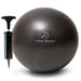 9 Inch Small Exercise Ball for Stability, Barre, Pilates, Yoga, and Balance (with Pump) - Sweatfully