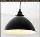 Large Black Enamel Farmhouse Pendant Light - Sweatfully