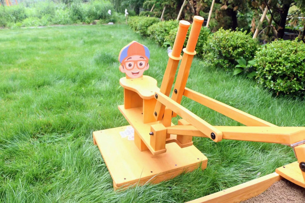 Blippi Excavator Ride-On Toy – Interactive Construction Fun for Kids - Sweatfully
