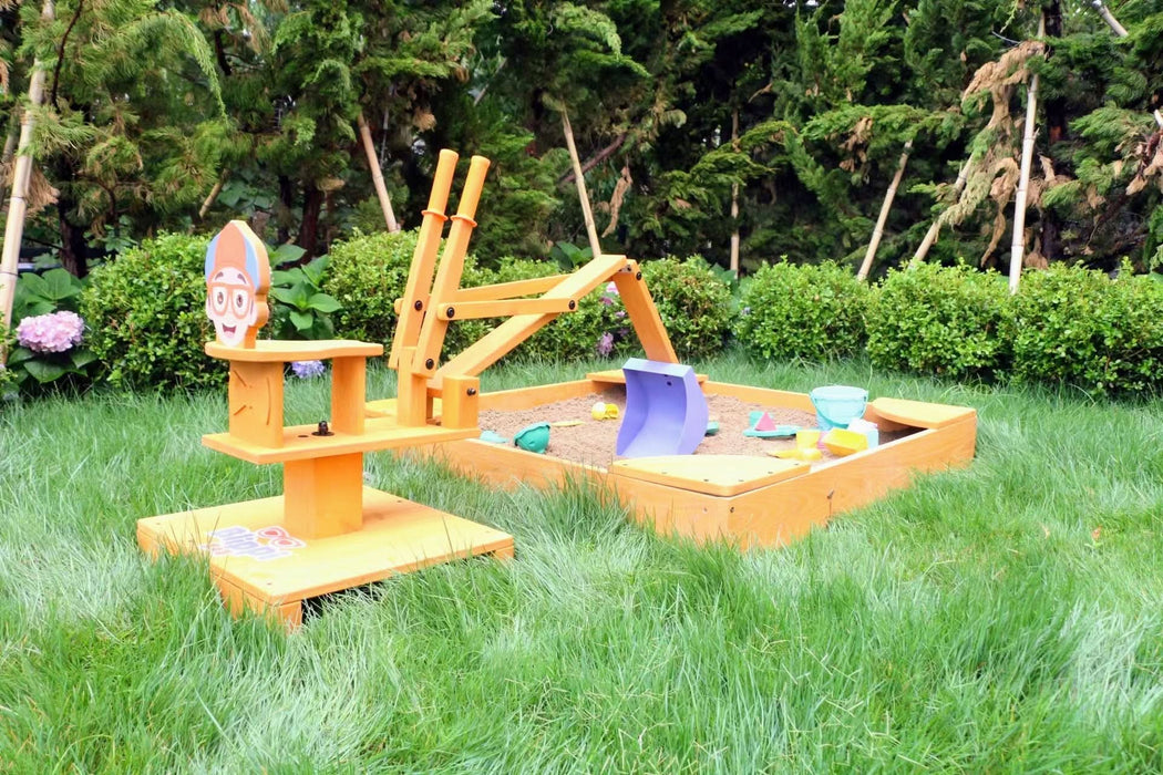 Blippi Excavator Ride-On Toy – Interactive Construction Fun for Kids - Sweatfully