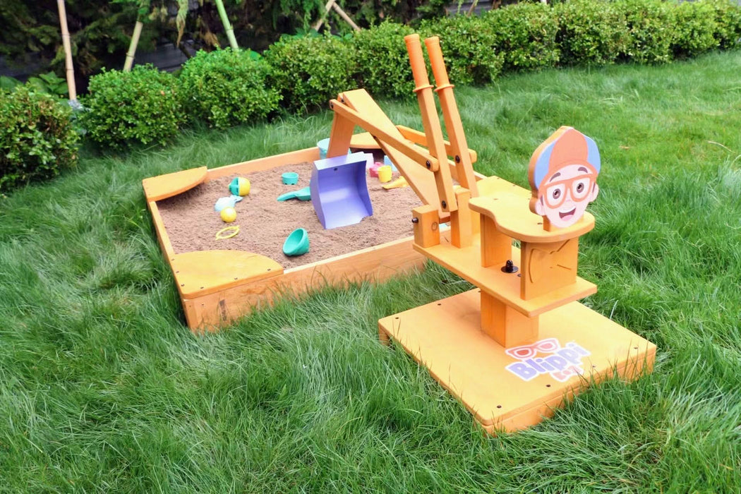 Blippi Excavator Ride-On Toy – Interactive Construction Fun for Kids - Sweatfully